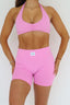 Biker shorts in Blush
