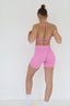 Biker shorts in Blush
