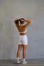 Biker shorts in Milk